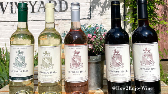 Giffords Hall still wines - Tasting Notes